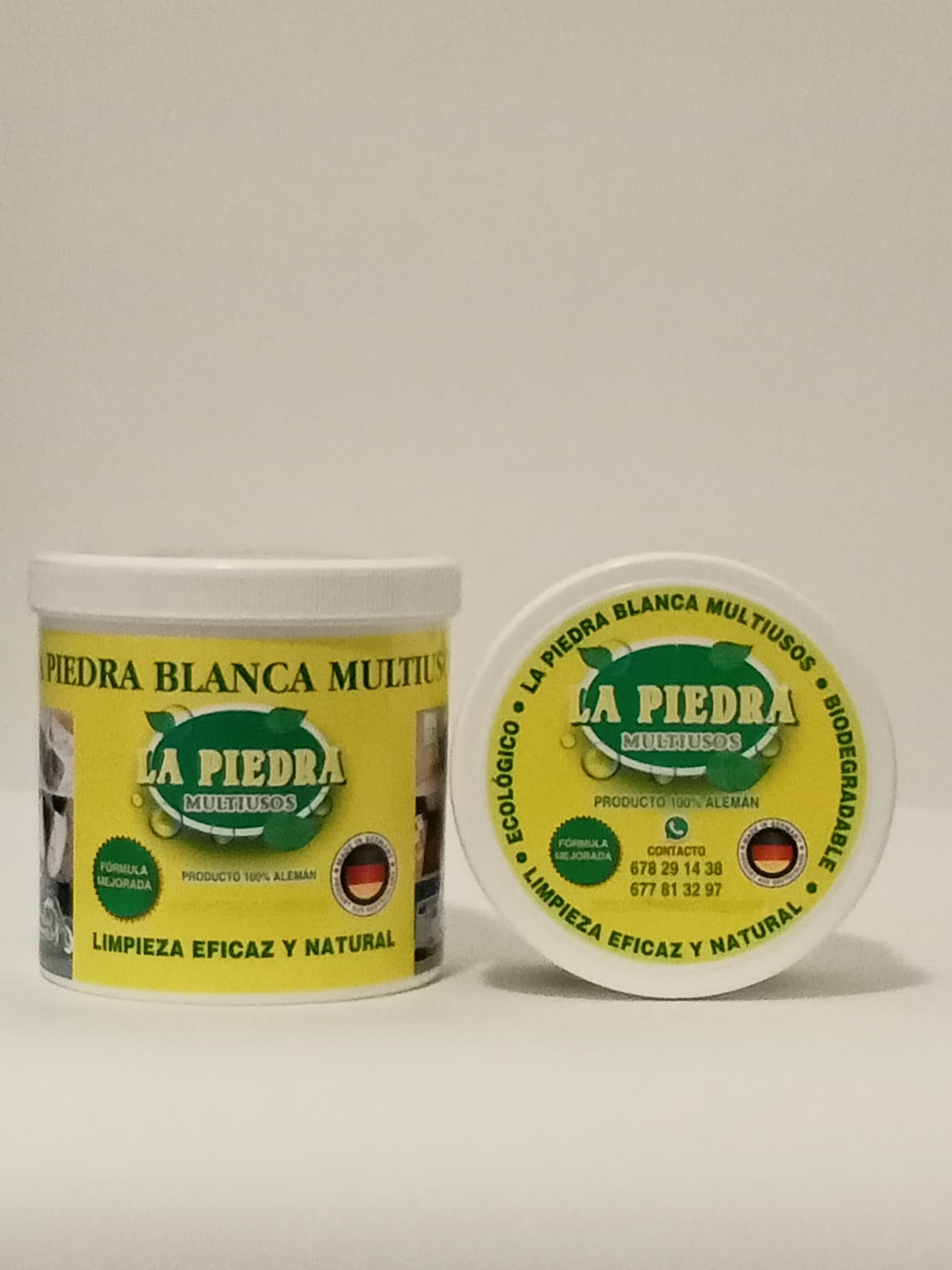 Piedra blanca multiusos